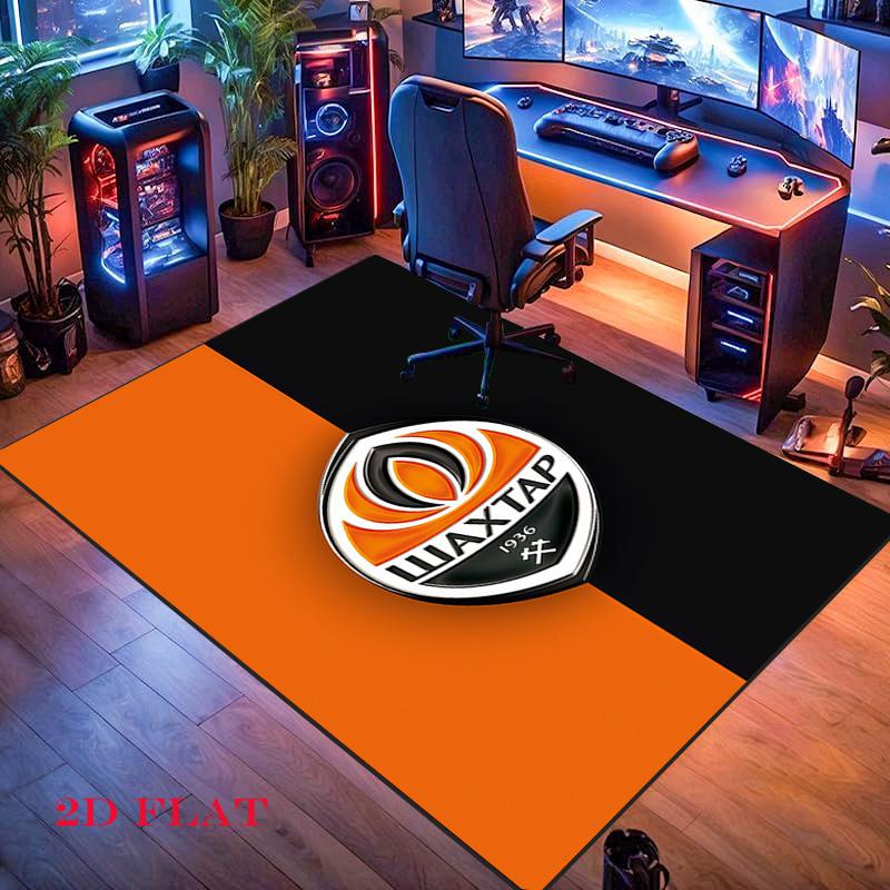 Ковер FC Shakhtar Donetsk для гостиной, спальни, дома, декора дивана, детская игровая нескользящая напольная подстилка