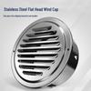Утолщенная нержавеющая сталь, плоский вытяжной колпак для настенной вентиляции с сеткой
