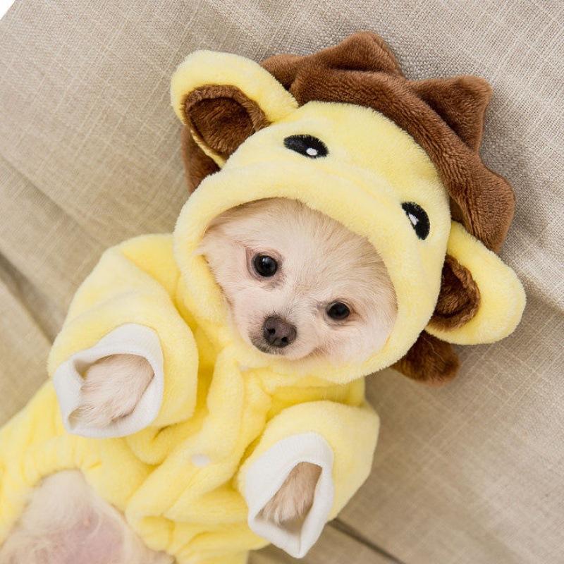 Одежда для домашних животных, одежда для щенков, Тедди/померанский шпиц, маленькая собака, осенне-зимняя осенняя одежда, одежда для четвероногих домашних животных