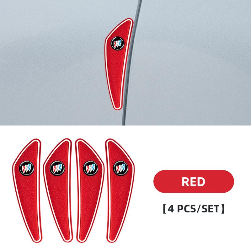 RFG3 4pcs Car Body Bumper Antis-scratch Anti-collision Rubber Strips For Buick LaCrosse enclave royaum Park Avenue Envista GL8 GL6