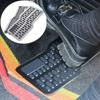 Stainless Steel Car Wear-resistant Thickened Pedal Universal Main Cab Non-slip Metal Repair Protection Foot Mat Car Accessories