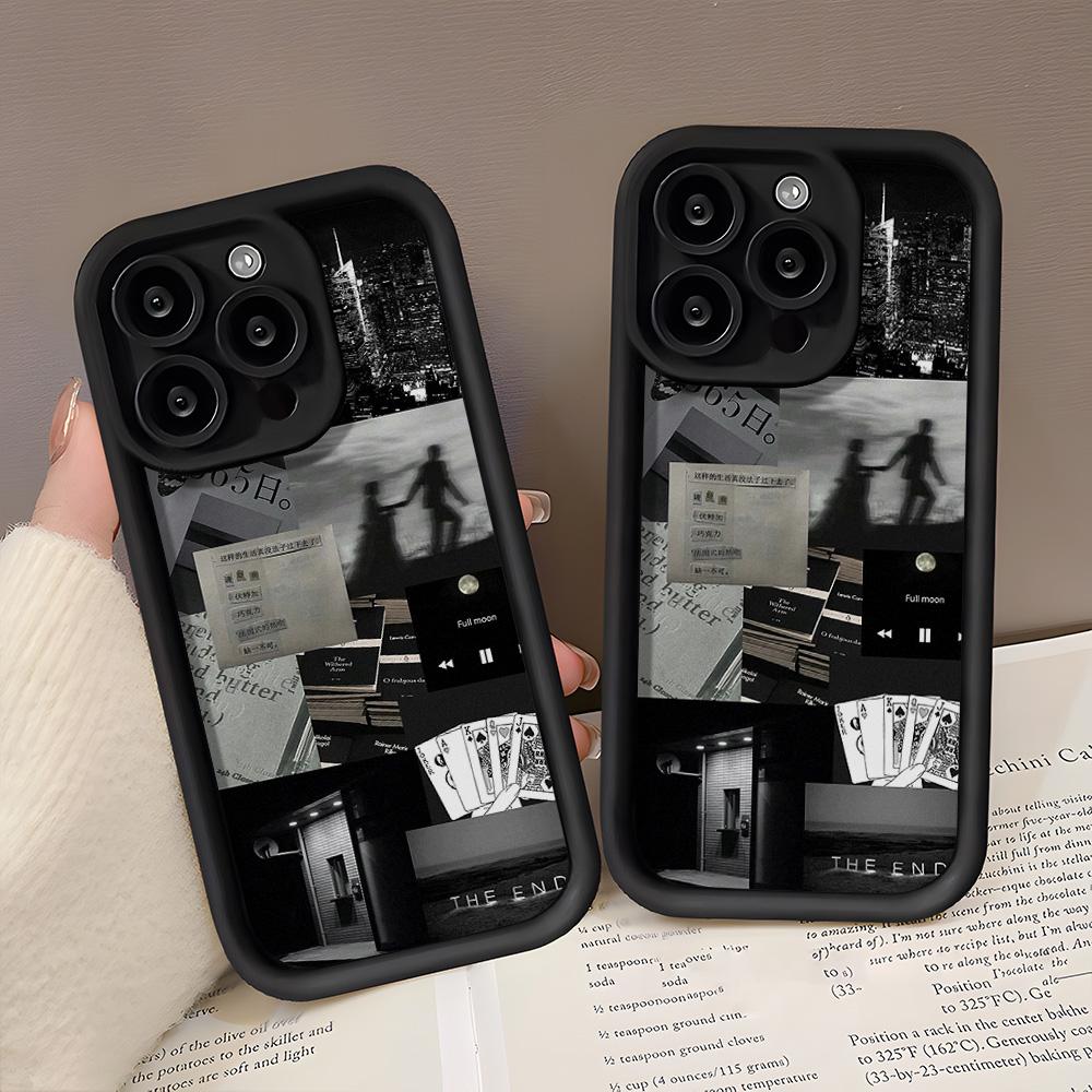 Чехол для телефона iPhone 11 13 12 14 15 16 Pro Max 7 8 Plus XR XS Max Samsung A55 S24 S23 A02S Redmi 9 13C 9A 10 A3 OPPO A15S A16 A17 A18 A38 A53 A54 A31