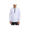 Nike Мужская футболка с длинным рукавом Dri-FIT Victory Solid с молнией на воротнике-стойке, топ Серебристый DJ5474-536