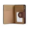Coach SignatureCanvas 13 Фирменный логотип Застежка-кнопка Премиум-кожа Кошелек Маленький Женский Коричневый с коричневым Коричневый и коричневый