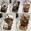 Animal Beaver Phone Case For iPhone 16 15 14 13 12 11 Pro Max Mini X XR XS Max 7 8 Plus Back Cover