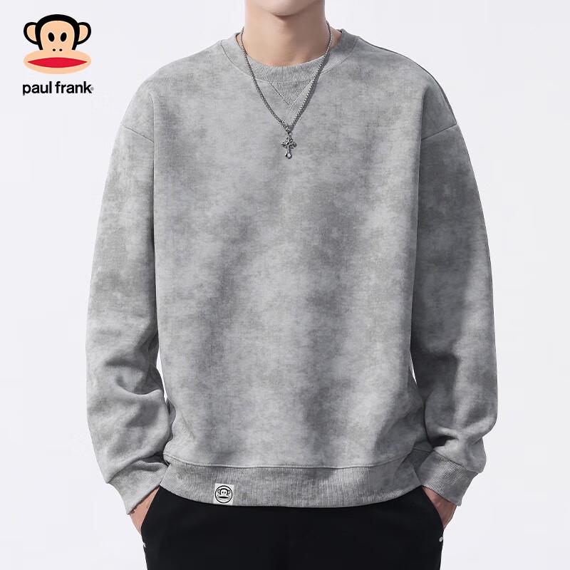 paul frank Men's Heavyweight Loose Fit Crewneck Sweatshirt