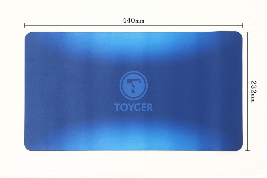 TOYGER Компактный игровой коврик Длина прибл.. 23см ТИП1 Черный