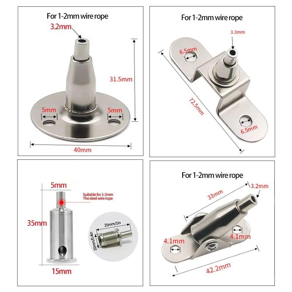 1Pcs Stainless Steel Steel Wire Cable Set for Lighting Fixtures and Picture Decoration