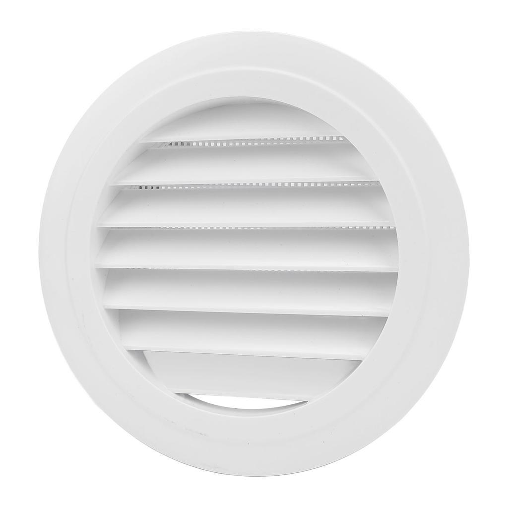 Круглая вентиляционная решетка 150 мм ABS Настенно-потолочный монтаж Наклонные жалюзи Крышка решетки для системы ОВКВ