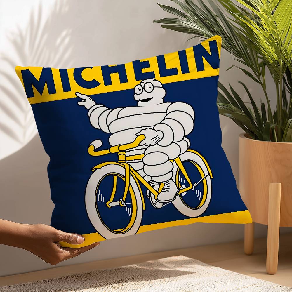 M-MichelinS T-Шины Наволочка Плюшевая Ткань Мягкая Наволочка Двусторонняя Печать Чехол для Подушки Бытовые Подарки