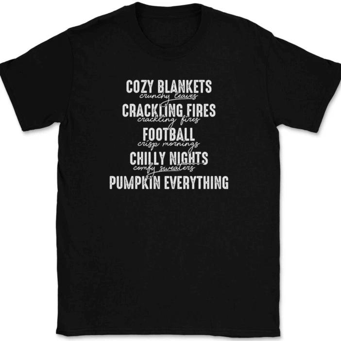 Pumpkin Everything T-Shirt Tee Funny Thanksgiving Fall