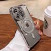 Новый модный блестящий чехол со стразами для iPhone 15 11 12 13 14 Pro Max Plus Magsafe, магнитный, с беспроводной зарядкой, прозрачный блестящий чехол