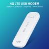 4G LTE USB Modem 4G Router Mobile WiFi Hotspot with SIM Card Slot 150Mbps DL 50Mbps UL Max 10