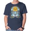 Unisex Crew Neck T-Shirt Snowman Irony Spring Graphic Short Sleeve Casual Tee