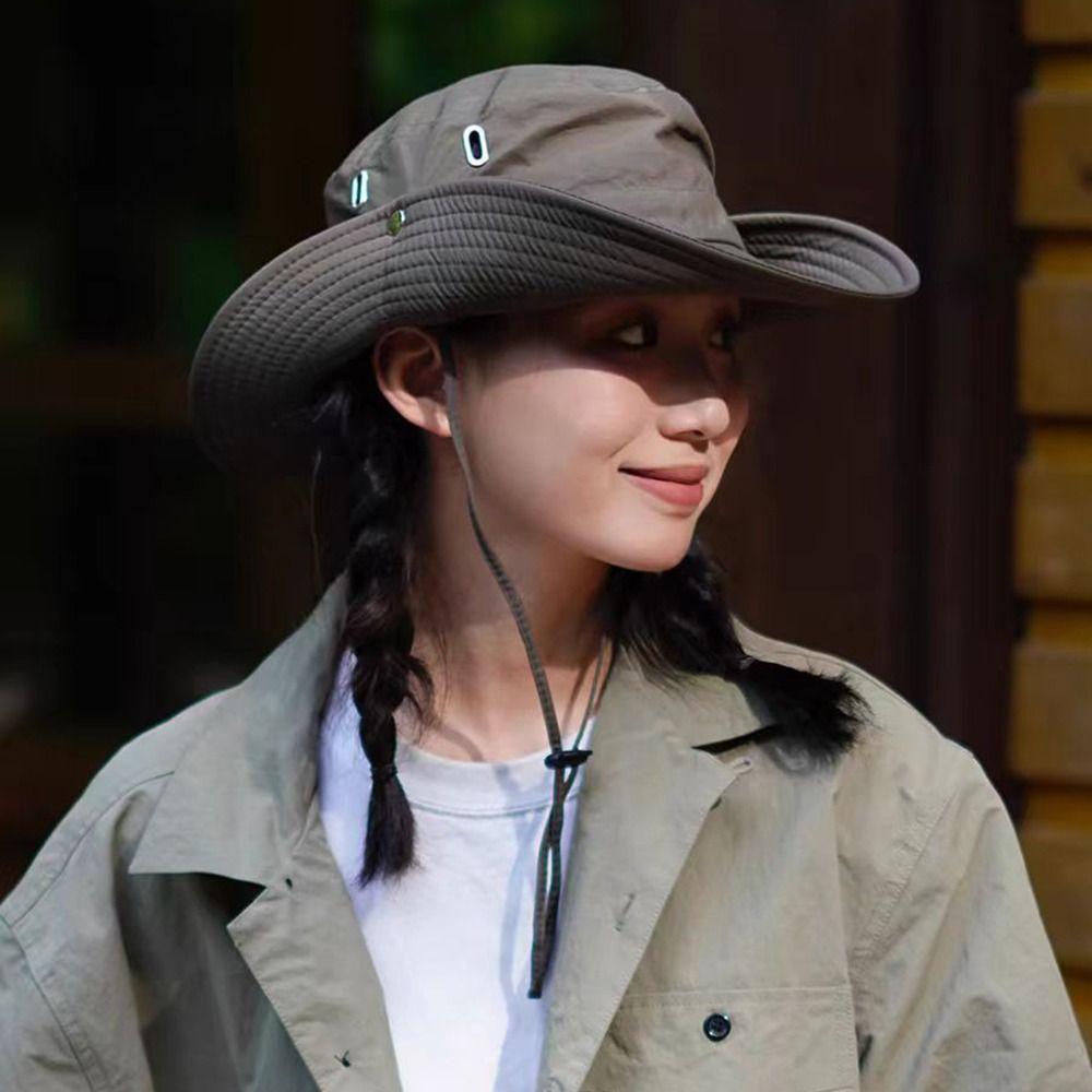 Waterproof Bucket Hat Anti-UV Mountaineering Caps Fashion Fisherman Hat Outdoor