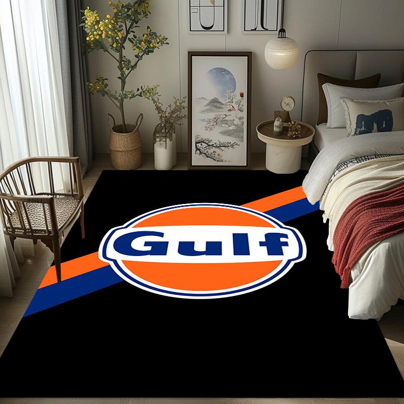 Gulf Brand Logo Design carpet Living room and bedroom mats floor mats Art Bathroom mat Fashion