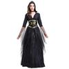 Women's Halloween Witch Sorceress Cosplay Robe Costume
