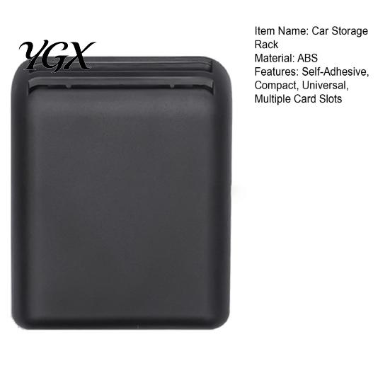 Car Seat Side Pocket Organizer Card Storge Case, Organizer, Mini Sticky Storage Bag for Auto Highway Holder Door Window Console, Vehicle Gap