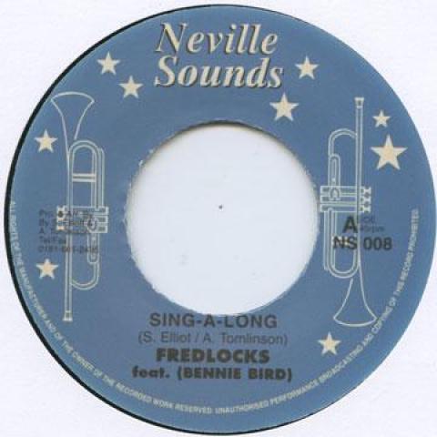 7inch Record FRED LOCKS - Sing A Long NS008 Neville Sounds 1971 UK Reggae, Ska & Dub Used