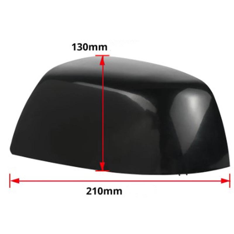 2005-2008 Ford Focus Матовые черные накладки на боковые зеркала (Лево право)