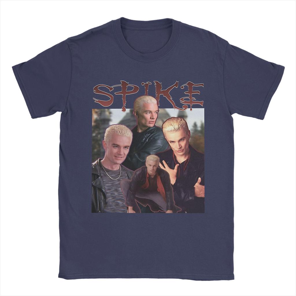 Men Women Graphic Print Buffy Spike The Vampire T Shirt Tee 100 Cotton  Tshirts Clothing