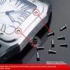 Для часов Cartier Santos 100 Мужские Женские Винт Крышка Циферблата Нижняя Крышка Винт Винт из Нержавеющей Стали Металлические Аксессуары Бесплатные Инструменты