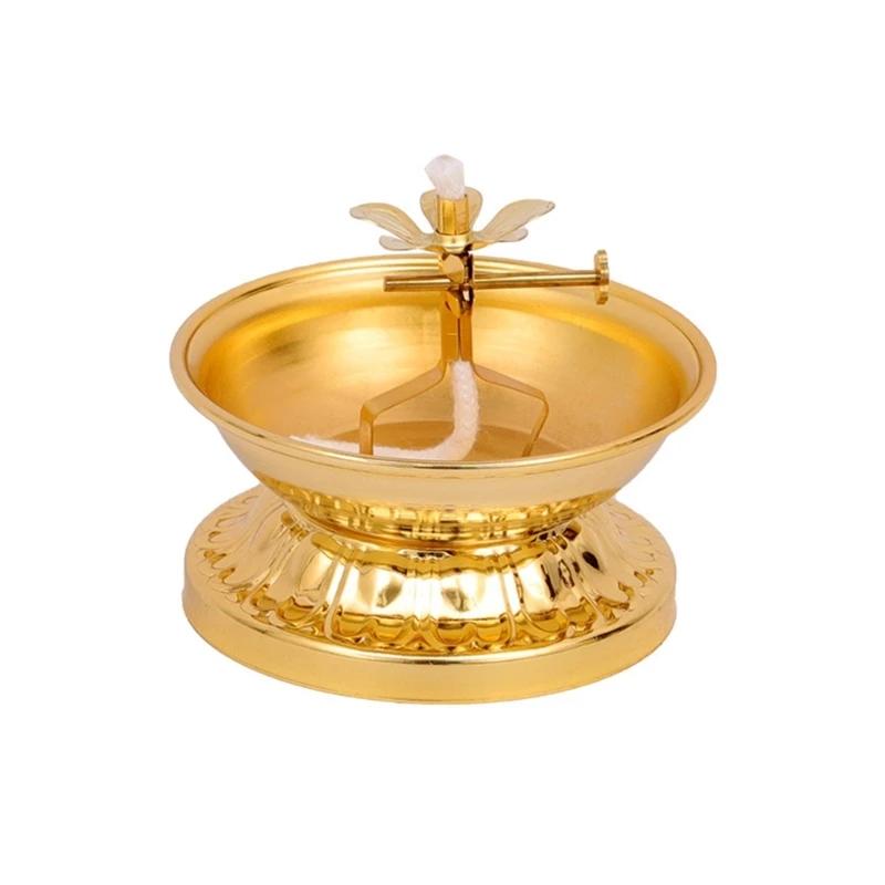 Масляная лампа, модный держатель для лампы с регулируемой яркостью, буддийские принадлежности, подходящие для использования в помещении, оптовая продажа