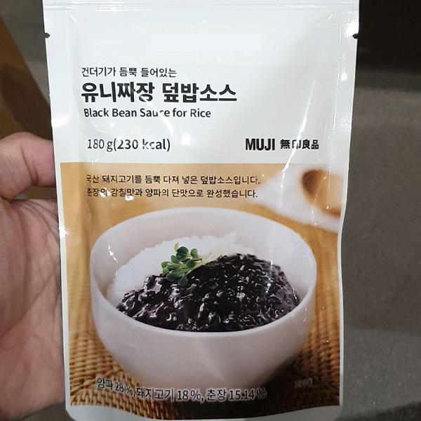 MUJI Мисо-суп с фаршем и яйцом, соус для риса Чхачжан, 180 г