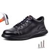 Work Safety Shoes Men Anti-puncture Indestructible Steel Toe Shoes Kevlar Insole Work Sneakers Protective Safety Boots