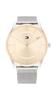 Женские часы Tommy Hilfiger 1782530 с корпусом из нержавеющей стали и сетчатым браслетом. Цвет: Серебристый, Серебристый, Современный.