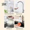 Sediment Filter for Tap Universal Faucet Water Bag with Non-Woven Fabric High-Density Remover Cotton Rust Particles Anti-Splash Reusable Easy Install