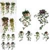 100cm Artificial Flowers Silk Rose Fake Garland Vine Ivy Plant Leaves For Elegant Home Decor
