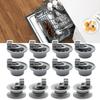 Dishwasher Wheels Heavy Duty Replaceable Plastic Dishwasher Parts Lower Rack Wheel for Bosch/for Beko