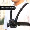 Custom High Quality Bike Motorcycle Mount Kit Training Running Chest Harness Strap Vest Mobile Phone Holder for GoPro Insta360