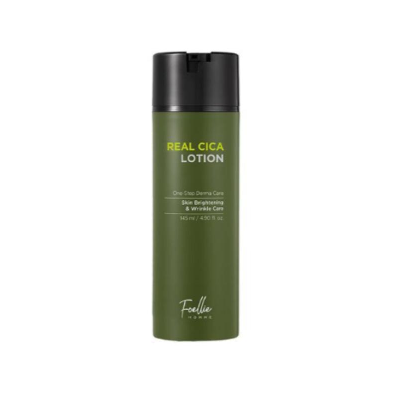 Foellie Homme Centella Leaf Water 66.86% Cica Lotion 145ml