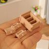 1/12 Dollhouse Miniature Furniture Set Dollhouse Living Room Bedroom Decoration Dolls House Accessories Kid Pretend Play Toy