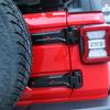 Tailgate Door Spare Tire Hinge Cover Trim Black For Jeep Wrangler JL M 2018-2019