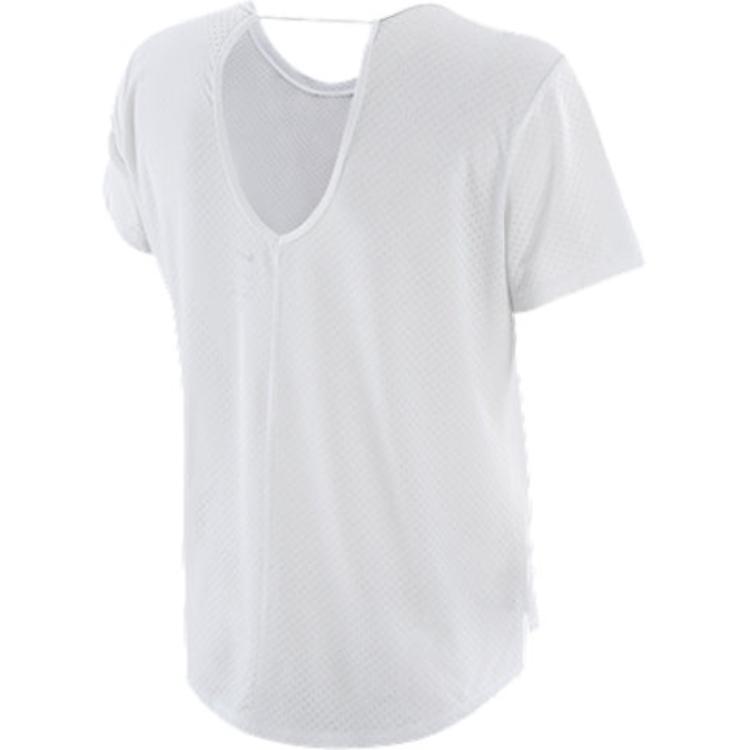 Nike Женская тренировочная футболка Nike Dri-Fit One Breathe DX0132-100
