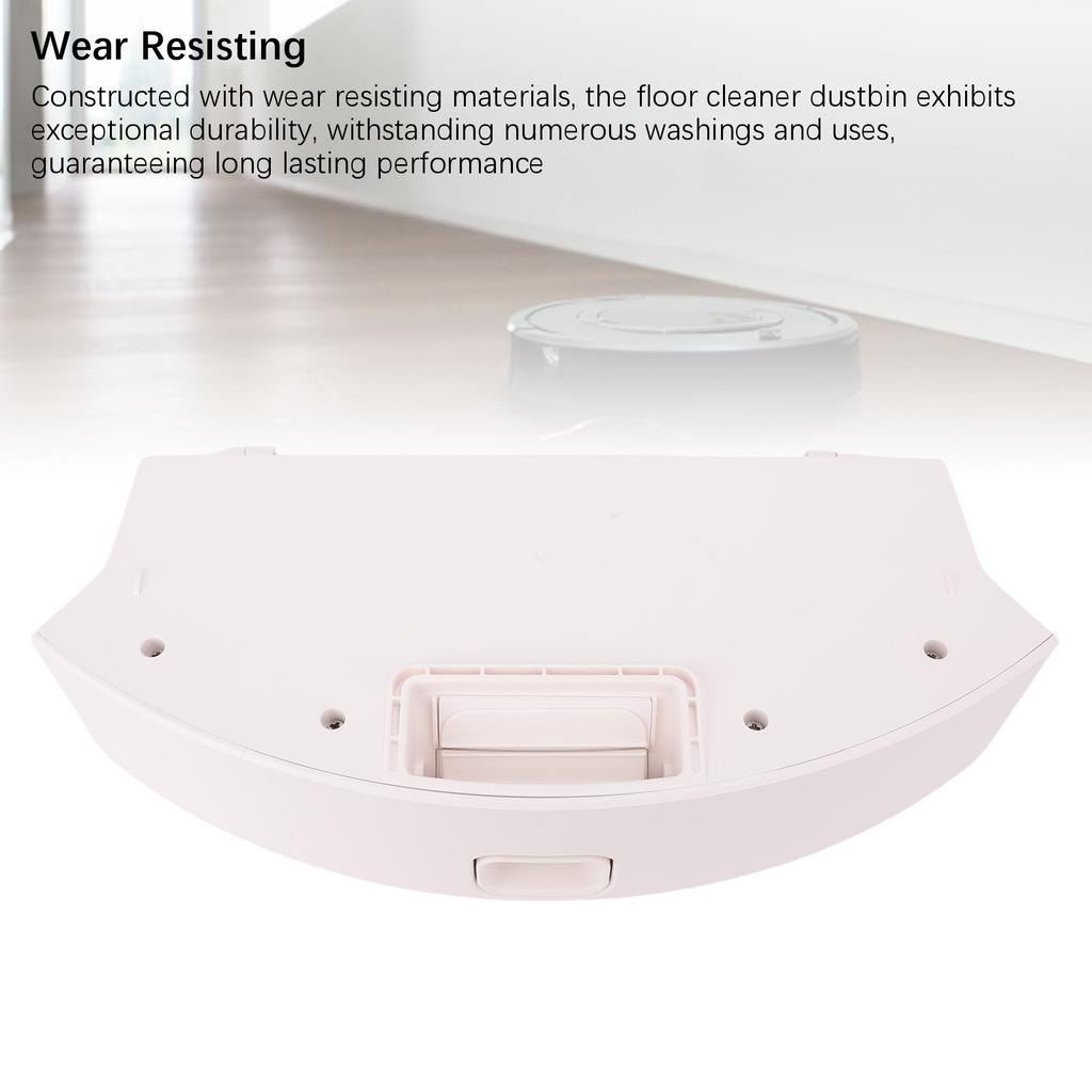 Floor Sweeper Dust Box with High Efficiency Filter Large Capacity Robot Cleaner Dust Collector for Honiture Q6 White