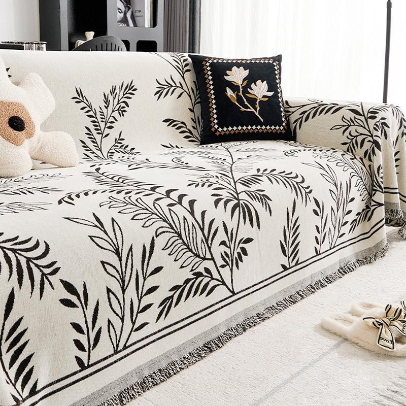 Chenille Sofa Towel Four Seasons Universal All-Inclusive Sofa Cover Dust Cover Living Room One Piece Sofa Cover Cloth Cushion