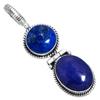 925 Sterling Silver Pendant Women Gemstone Handmade Jewelry Friendship Day Gift Blue Green Purple Copper Turquoise Pearl Lapis Mother Of Pearl