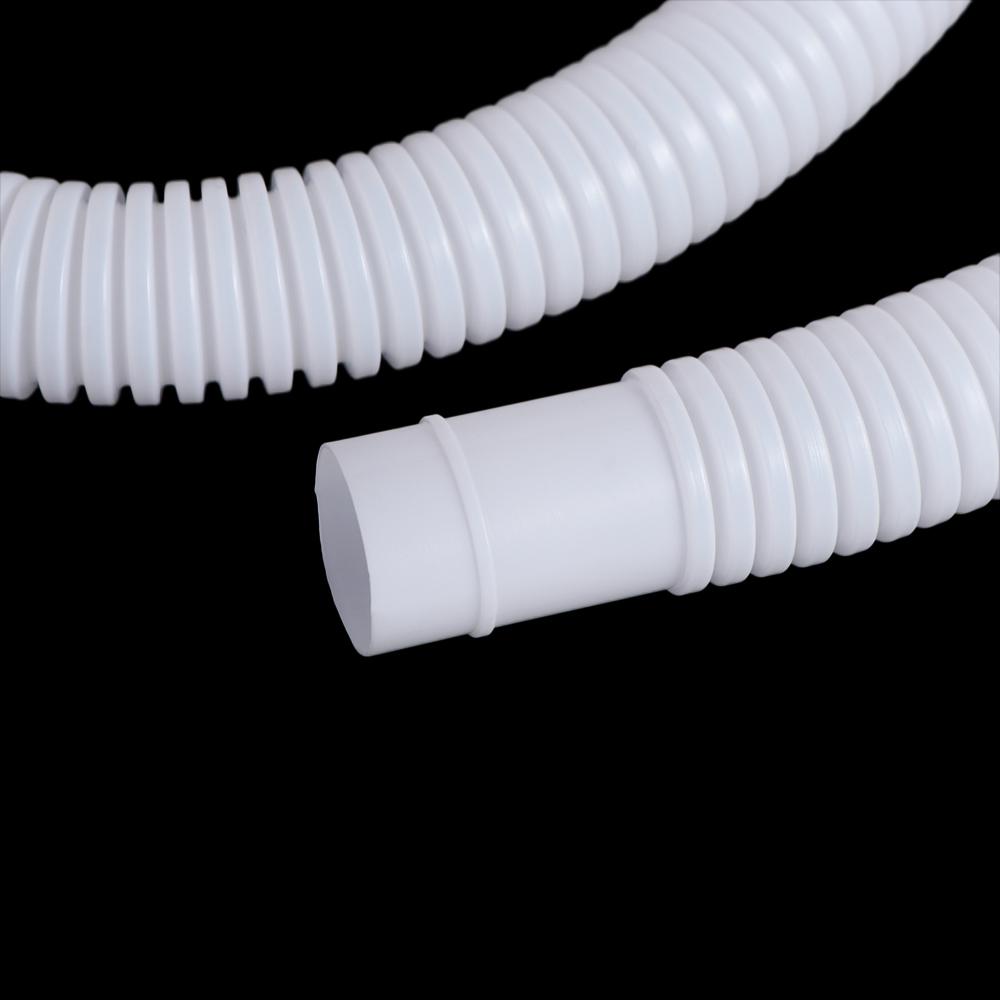 Белая труба для впуска воды в стиральную машину Пластиковый шланг для впуска воды Кондиционер Сливная труба Кухня