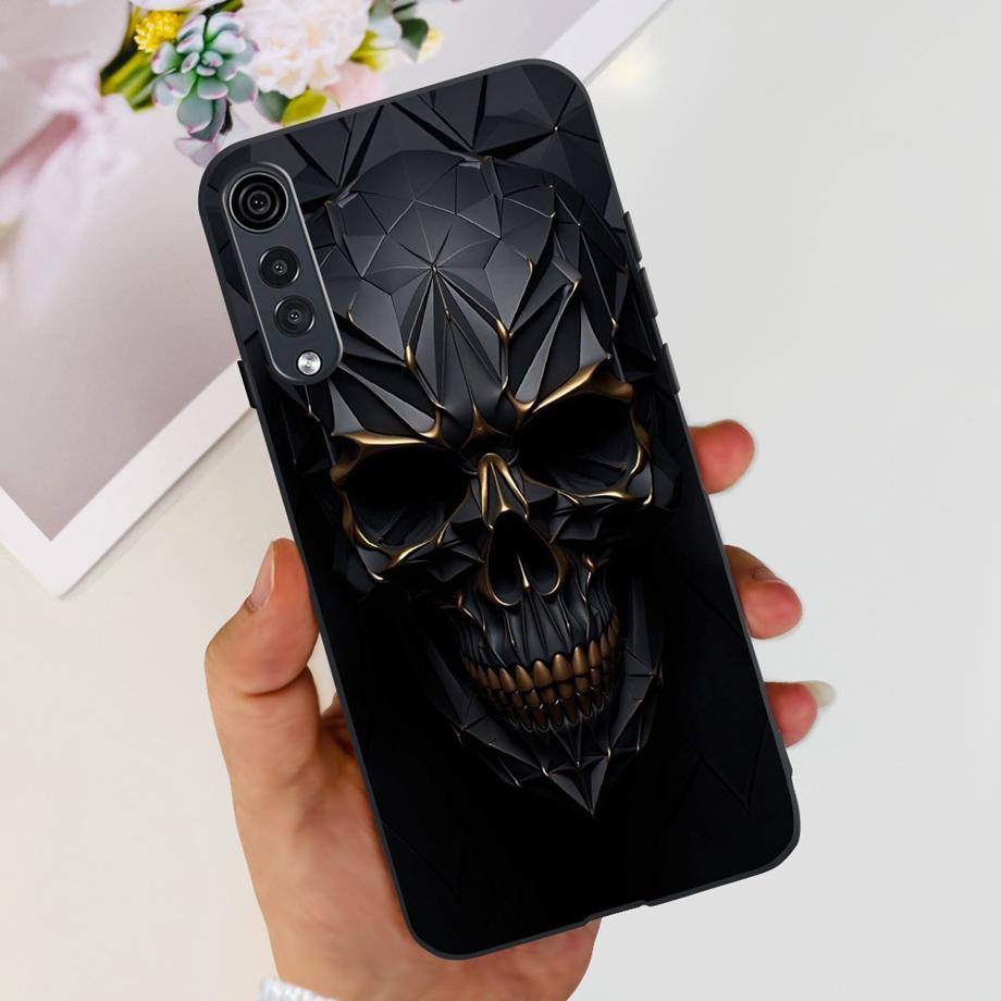 Для LG Velvet 5G 4G / Velvet 5G UW Чехол Милый Мультяшный Панда Цветок Роскошный Мягкий Силиконовый Чехол для Телефона Задняя Крышка Capas