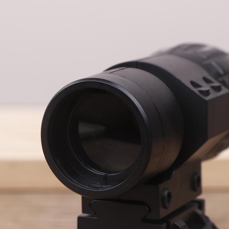 Регулируемый прицел с увеличительным стеклом, компактные прицелы с откидной крышкой, подходят для 20-мм и 21-мм рельсовых креплений, игрушки, аксессуары для телескопов