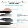 Ergonomic Mouse Pad with Gel Wrist Support - Premium Lycra Fabric, Non-Slip, Perfect for Laptops & Desktops, Ideal for Office