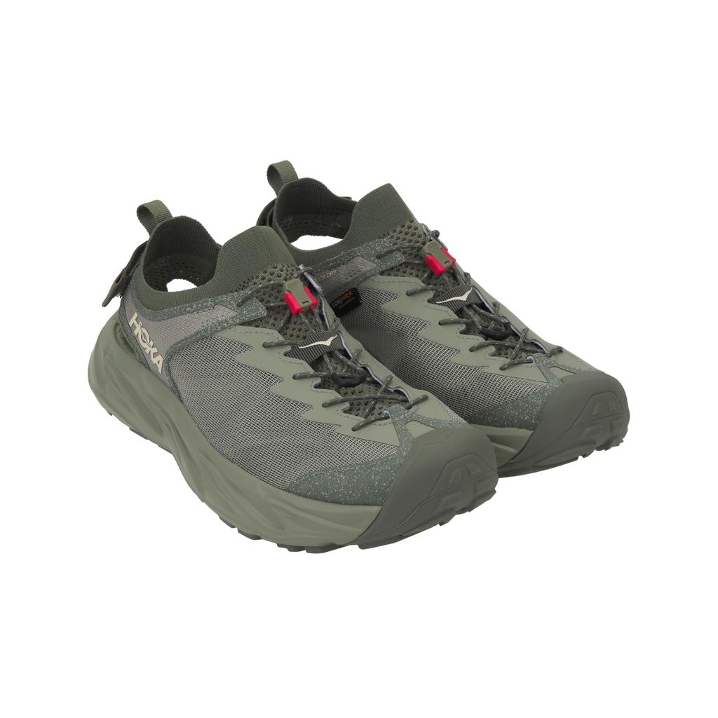 HOKA Hopara 2 Sandal Barley Oat Milk Мужские Кроссовки Серые 1147650-BYT