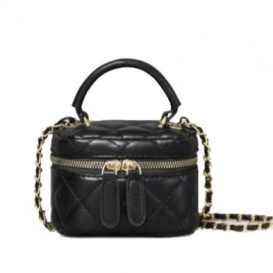 Женская сумка Новый стиль Маленький стиль Кроссбоди Сумка для помады Миниатюрная сумочка Стеганая вышивка Высококлассная Мини Маленькая сумка-тоут