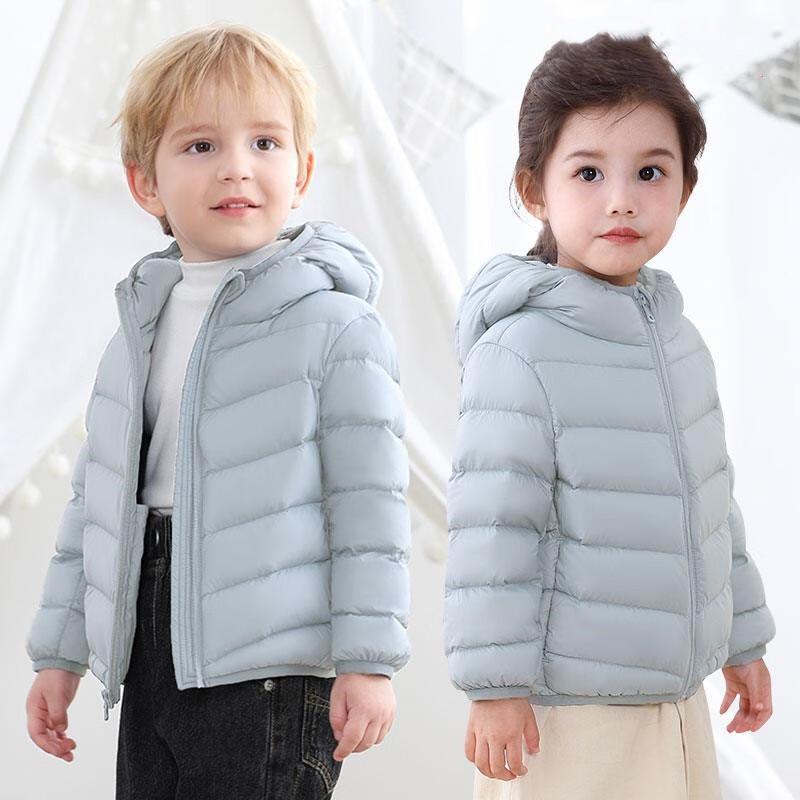 Детская легкая пуховая куртка с капюшоном Sanjih Outdoor TP5359