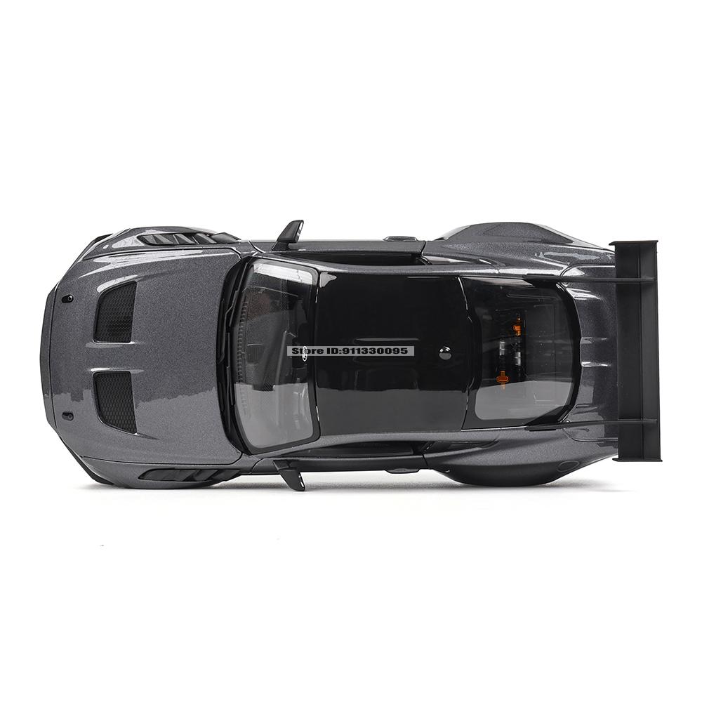Майсто 1:18 2025 Ford Mustang CTD Литой Модель Автомобиля Коллекция Статическая Литая Модель Подарок Игрушка Подарок Черная Основа