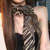 New Versatile Fashion Leopard Print Embroidery Necklace Retro High-end Silk Scarf Exquisite Niche Design Necklace